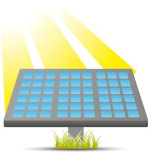 Solarzellen, Sonne, Natur