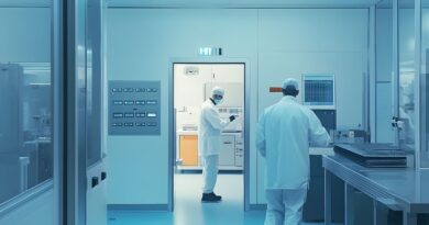 Reinraumreinigung unterstuetzt stabile Umgebungsbedingungen bei kontrolliertem Zutritt